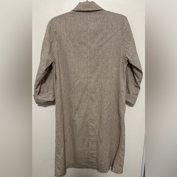 Uniqlo Linen Trench - Picture 2 of 4